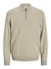 Jack & Jones Gestricktes Polo in Oatmeal 1