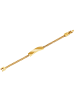 Adeliás Unisex Armband aus Edelstahl 20 cm in gold