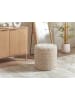 FineBuy Hocker und Sitzsäcke in Beige / Stoff / 40x40x45