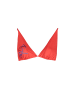 Karl Lagerfeld Roter Polyamid-Badeanzug