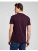 Lee T-Shirt Ultimate Pocket in Deep Wine