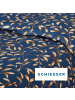 Schiesser Bettwäscheset Liliebeth in Blau-Beige