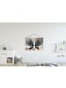 MuchoWow Lehrtafel / Wandbehang Grau