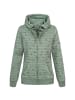 DEPROC Active Kapuzensweatshirt ANKERGLUTWELLE in Grau