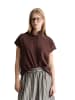 Marc O'Polo DENIM Poloshirt wide in Burnt Aubergine