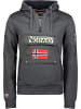 Geographical Norway Hoodie "Gymclass Db Gtx Men 054" in Grau
