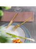 Amefa 42-tlg. Besteckset MANILLE in gold matt