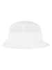  Flexfit  Flexfit Unisex Flexfit Cotton Twill Bucket Hat in white