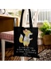 Mr. & Mrs. Panda Shopper Bag Apothekerin Herz mit Spruch in Schwarz