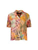 Desigual Orange Damen Hemd aus Viskose