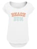 F4NT4STIC Long Cut T-Shirt Beach Bum in weiß
