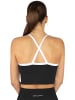 Circle Five Sporttop mit integriertem BH mit leichter Stützkraft in Schwarz