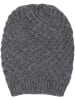 styleBREAKER Strick Beanie Mütze in Grau