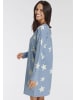 VIVANCE DREAMS Sleepshirt in hellblau gemustert