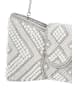 faina Women Clutch in Silver