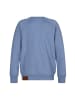 naketano Oversize-Sweatshirt Big Krokettenhorst 20 Blue Melange