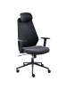 Beliani Bürostuhl ORYN in Schwarz - (W) 71 x (H) 115 x (L) 65 cm