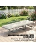 Outsunny Sitzkissen in Beige 198L x 65B x 13H cm