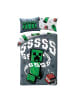 Minecraft Minecraft Bettwäsche Set aus Baumwolle Bettdeckenbezug 140 × 200 in Grau