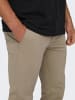 Only&Sons Feine Chino Hose Slim Fit Twill Denim Stoffhose ONSMARK in Beige