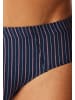 Schiesser Mini Slip / Unterhose 95/5 Essentials - Cotton in Blau