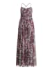 Vera Mont Abendkleid mit Blumenprint in Purple/Green