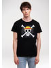 Logoshirt T-Shirt One Piece - Skull in schwarz