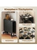 HOMCOM Klapptisch in Naturholz 100L x 100B x 75H cm