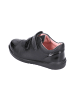 Ricosta Kindergarten Klett Halbschuh/Sneaker in schwarz