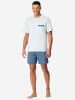 Schiesser Pyjama Comfort in hellblau