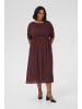 KAFFE curve Kleid KClisana Tight fit in Fudge