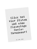 Mr. & Mrs. Panda Wanddeko Spruch Havaneser Glück mit Spruch in Weiß