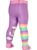 Playshoes Strumpfhose Einhorn 2er Set in Violett/Rosa