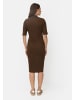 Camel Active Kleid aus Baumwollgemisch in Braun