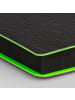 BRUNNEN Buchkalender 796 A5 1 Woche/2 Seiten PU-Einband flexibel schwarz/neon ...