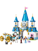LEGO Disney 43275 Cinderellas Schloss und Pferdekutsche
