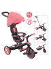 GLOBBER EXPLORER TRIKE 4in1 Kinderwagen, Dreirad und Laufrad in coral pink