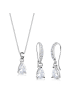 Elli Schmuck-Set für Damen in silber