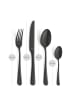 Amefa 16-tlg. Besteckset AUSTIN in schwarz