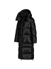 & You Damen W JETT LONG JACKET in Schwarz