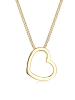 Elli Halskette 925 Sterling Silber Herz in Gold