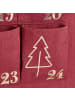 Butlers Adventskalender SANTA IS COMING in Rot / Gold