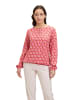 Betty Barclay Schlupfbluse mit Muster in Red/Beige