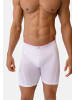 DANISH ENDURANCE Boxershorts Bamboo Trunks Extra Long in black_red_grey_white
