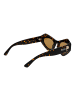 Pucci Frauen Sonnenbrille Katzenauge Braun