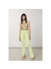 Patrizia Pepe Gelb Viskose Casual Hose