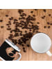 Mr. & Mrs. Panda Camping Emaille Tasse Scherben Polterabend mit ... in Schwarz