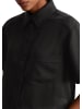 Marc O'Polo Kurzarm-Bluse boxy in Schwarz