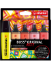 STABILO Textmarker Boss Original Etui -Arty- sortiert Etui Packung mit 5 ...