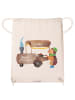 Mr. & Mrs. Panda Gym Rucksack Igel Maronen ohne Spruch in Creme